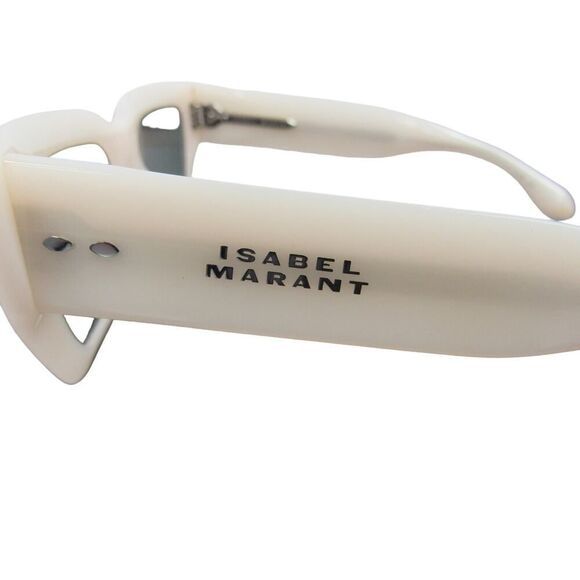 Isabel Marant Off-White Rectangular Sunglasses - Y2K Style main image 5